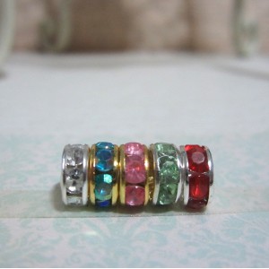 Crystal Spacer Beads